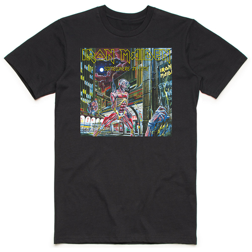 Iron Maiden Somewhere In Time Box Shirt [Size: M]