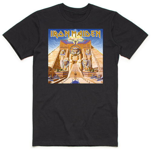 NEW OFFICIAL Eddie Aces High All Sizes IRON MAIDEN Powerslave Album T-SHIRT 