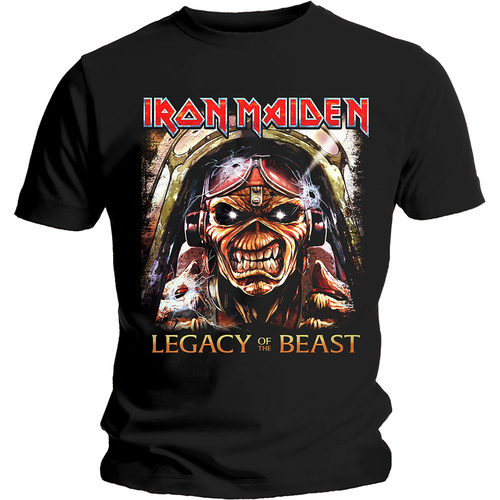 Iron Maiden Legacy Of The Beast Aces Eddie Shirt [Size: XL]