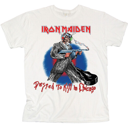Iron Maiden Chicago Mutants White Shirt [Size: S]