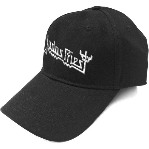 Judas Priest Silver Chrome Logo Baseball Cap Hat