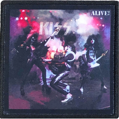 Kiss Alive Album Cover Patch