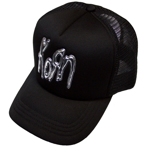 Korn Sonic Silver Logo Mesh Back Cap Hat