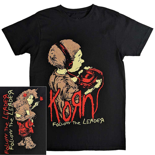 Korn Follow The Leader Cartoon Shirt [Size: L]