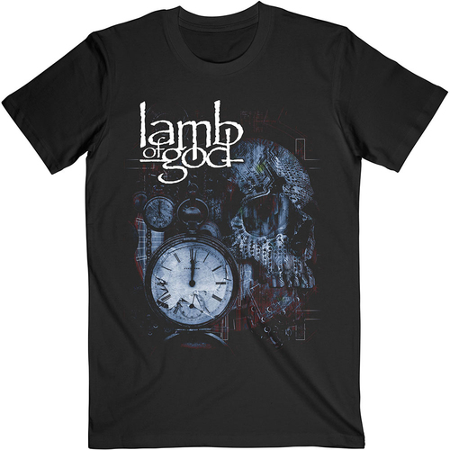 Lamb Of God Circuitry Skull Shirt [Size: M]