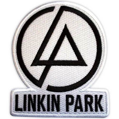 Linkin Park Concentric Text Logo White Patch