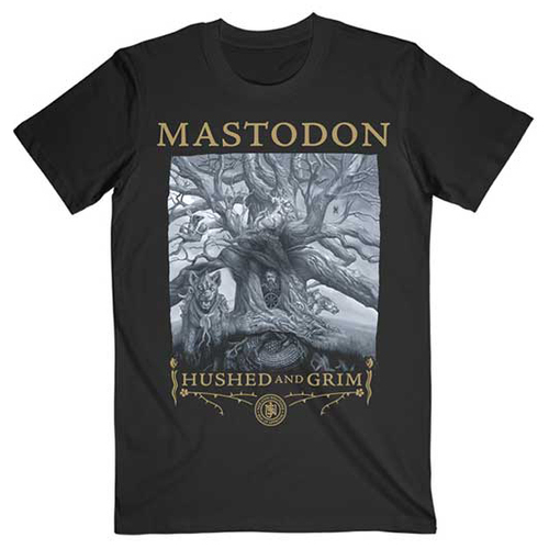 Mastodon Hushed And Grim Cover Shirt [Size: M]