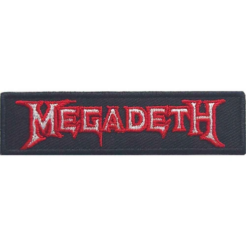 Megadeth Logo Outline Woven Patch