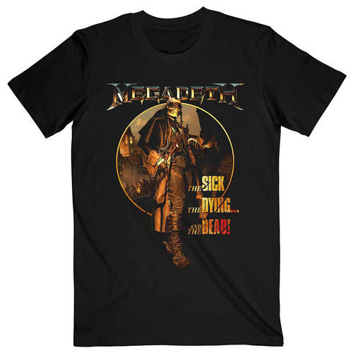 Megadeth The Sick The Dying And The Dead Shirt [Size: M]