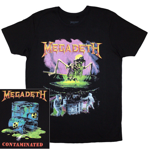 Megadeth Contaminated Shirt [Size: S]