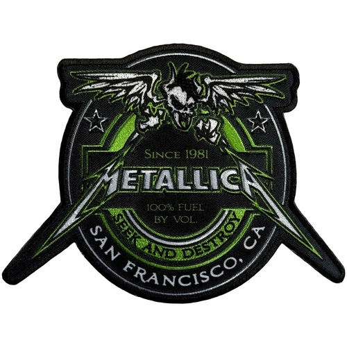 Metallica Fuel Shaped Patch