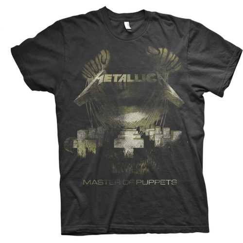Metallica Master Of Puppets Distressed Shirt [Size: S]