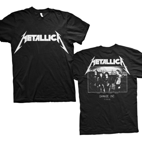 Metallica Logo Master Of Puppets Photo Shirt [Size: S]