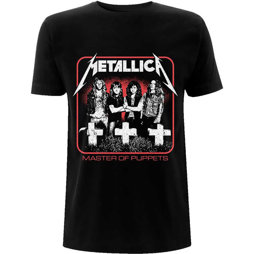 Metallica Vintage Master Of Puppets Photo Shirt [Size: M]