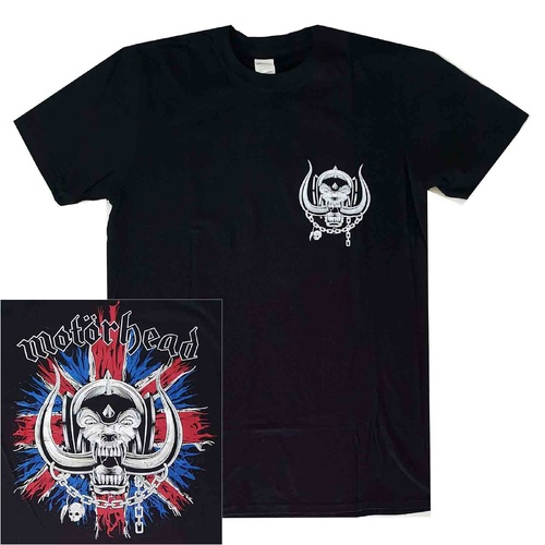 Motorhead British Warpig Pocket Logo Shirt [Size: XXL]