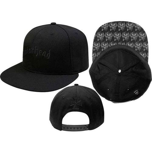 Motorhead Logo & Warpig Snapback Cap Hat