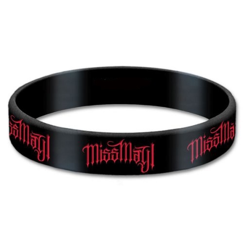 Miss May I Logo Gummy Wrist Band