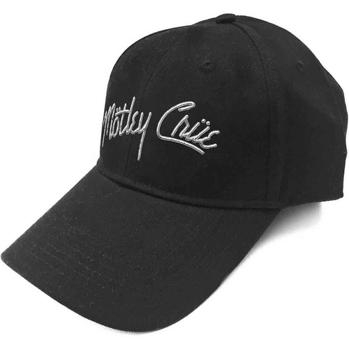 Motley Crue Sonic Silver Logo Baseball Cap Hat