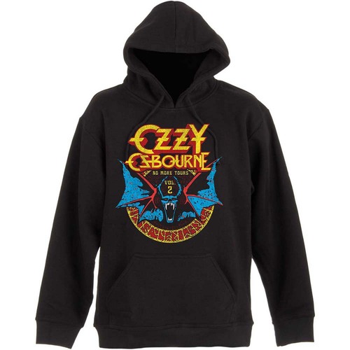 Ozzy Osbourne Bat Circle Pullover Hoodie Sweatshirt [Size: M]