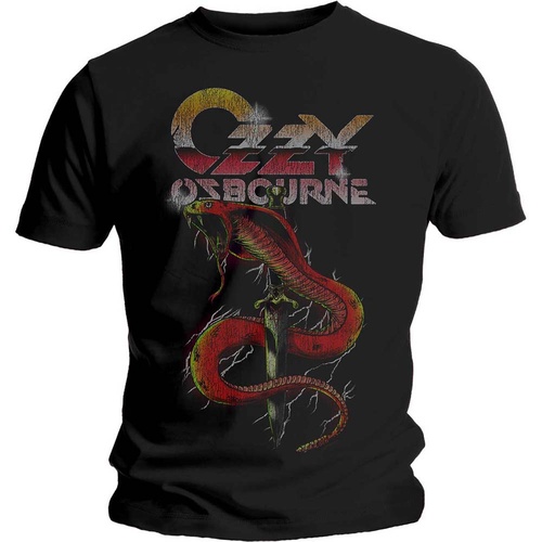 Ozzy Osbourne Vintage Snake Shirt [Size: M]