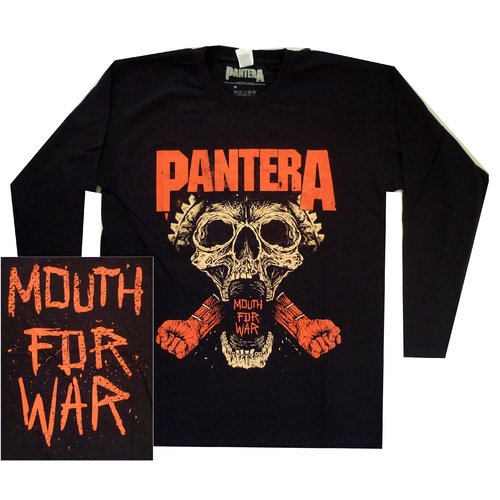 Pantera Mouth for War Long Sleeve Shirt [Size: S]