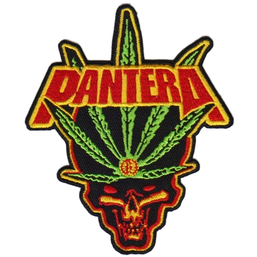 Pantera Leaf Skull Patch