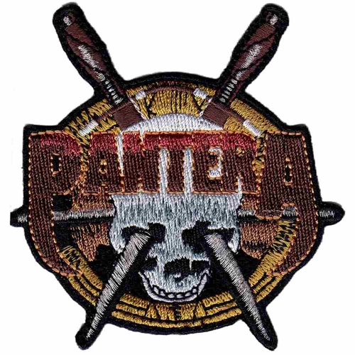 Pantera Skull Knives Patch