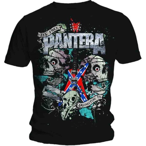 Pantera Texas Skull Shirt [Size: S]