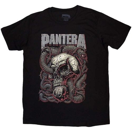 Pantera Serpent Skull Shirt [Size: M]
