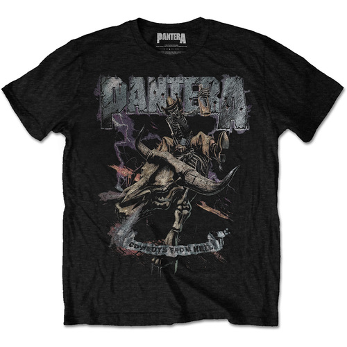 Pantera Riding Cowboys From Hell Shirt [Size: S]