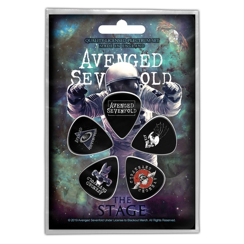 Avenged Sevenfold The Stage Guitar Pick 5 Pack