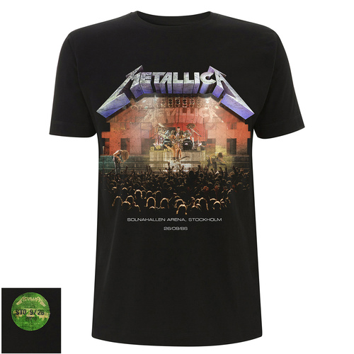 Metallica Stockholm 86 Shirt [Size: M]