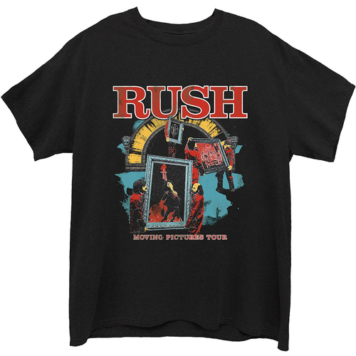 Rush Moving Pictures Tour Shirt [Size: S]