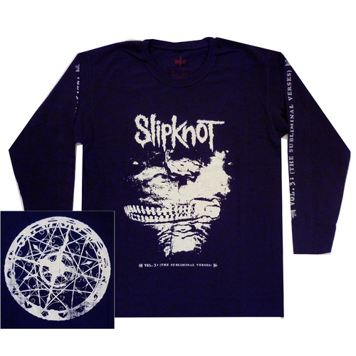 Slipknot Subliminal Verses Long Sleeve Shirt [Size: S]