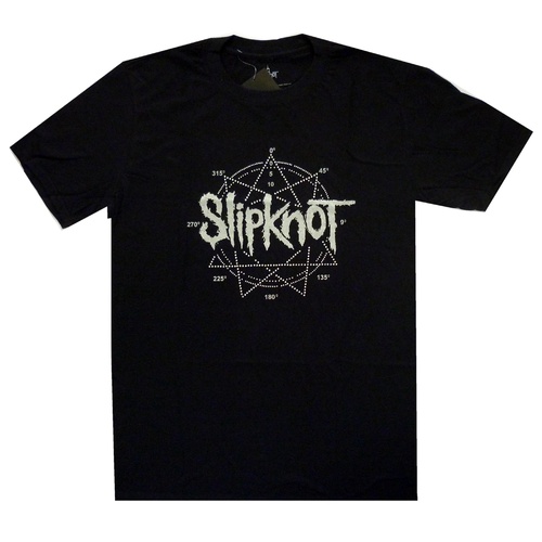 Slipknot Logo Star Diamonte Shirt [Size: 2XL]