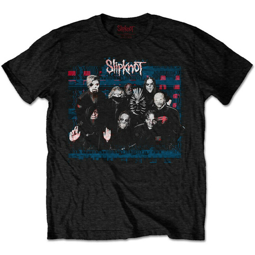 Slipknot WANYK Glitch Group Shirt [Size: L]