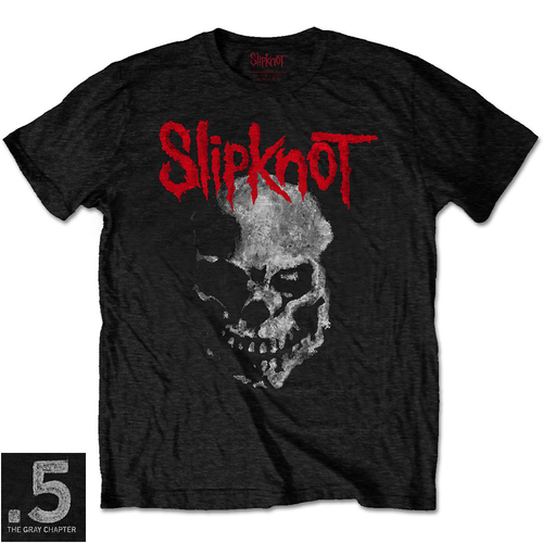 Slipknot Gray Chapter Skull Shirt [Size: S]