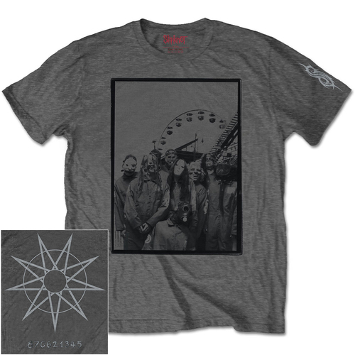 Slipknot Amusement Park Grey Shirt [Size: S]