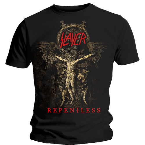 Slayer Cruciform Skeletal Shirt [Size: S]