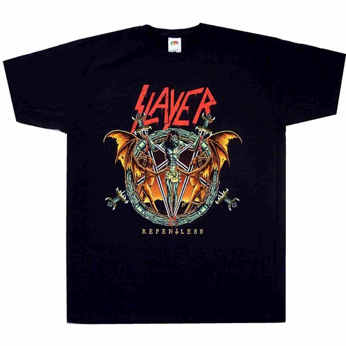 Slayer Demon Christ Repentless Shirt [Size: S]