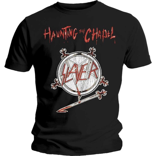 Slayer Haunting The Chapel Shirt [Size: S]