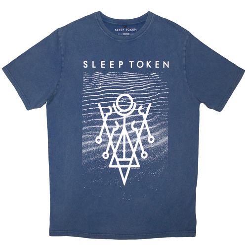 Sleep Token Give Blue Stone Wash Shirt [Size: S]