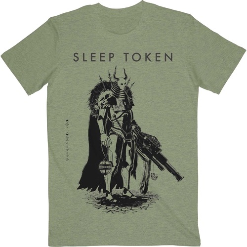 Sleep Token The Summoning Green Shirt [Size: S]
