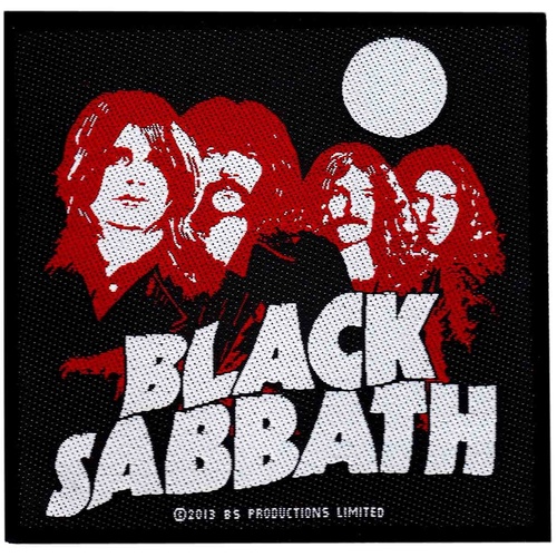 Black Sabbath Red Portraits Patch