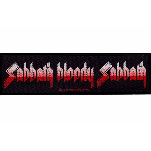 Black Sabbath Sabbath Bloody Sabbath Strip Patch