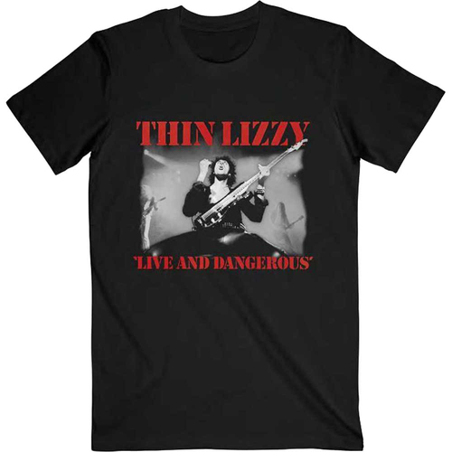 Thin Lizzy Live And Dangerous Shirt [Size: XL]