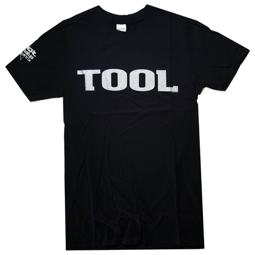 Tool Metallic Silver Logo Shirt [Size: L]