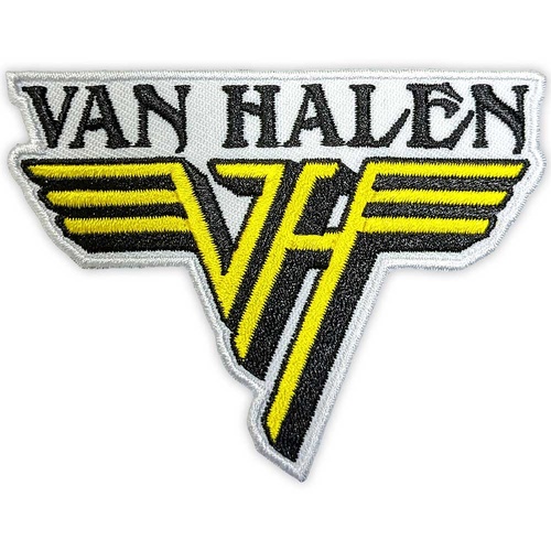 Van Halen Yellow Logo Embroidered Patch