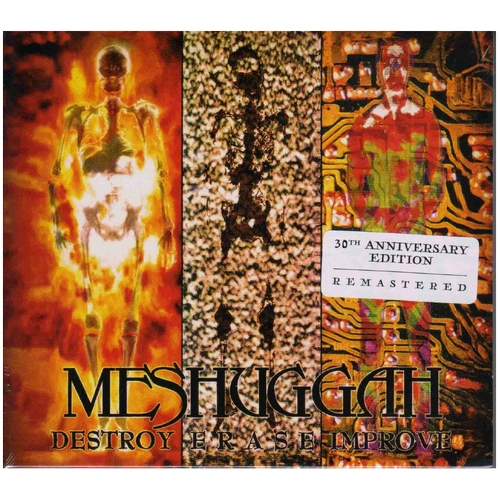 Meshuggah Destroy Erase Improve CD Digipak 30th Anniversary Edition Remastered