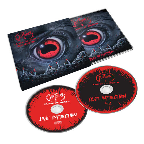 Obituary Cause Of Death Live Infection CD Blu Ray